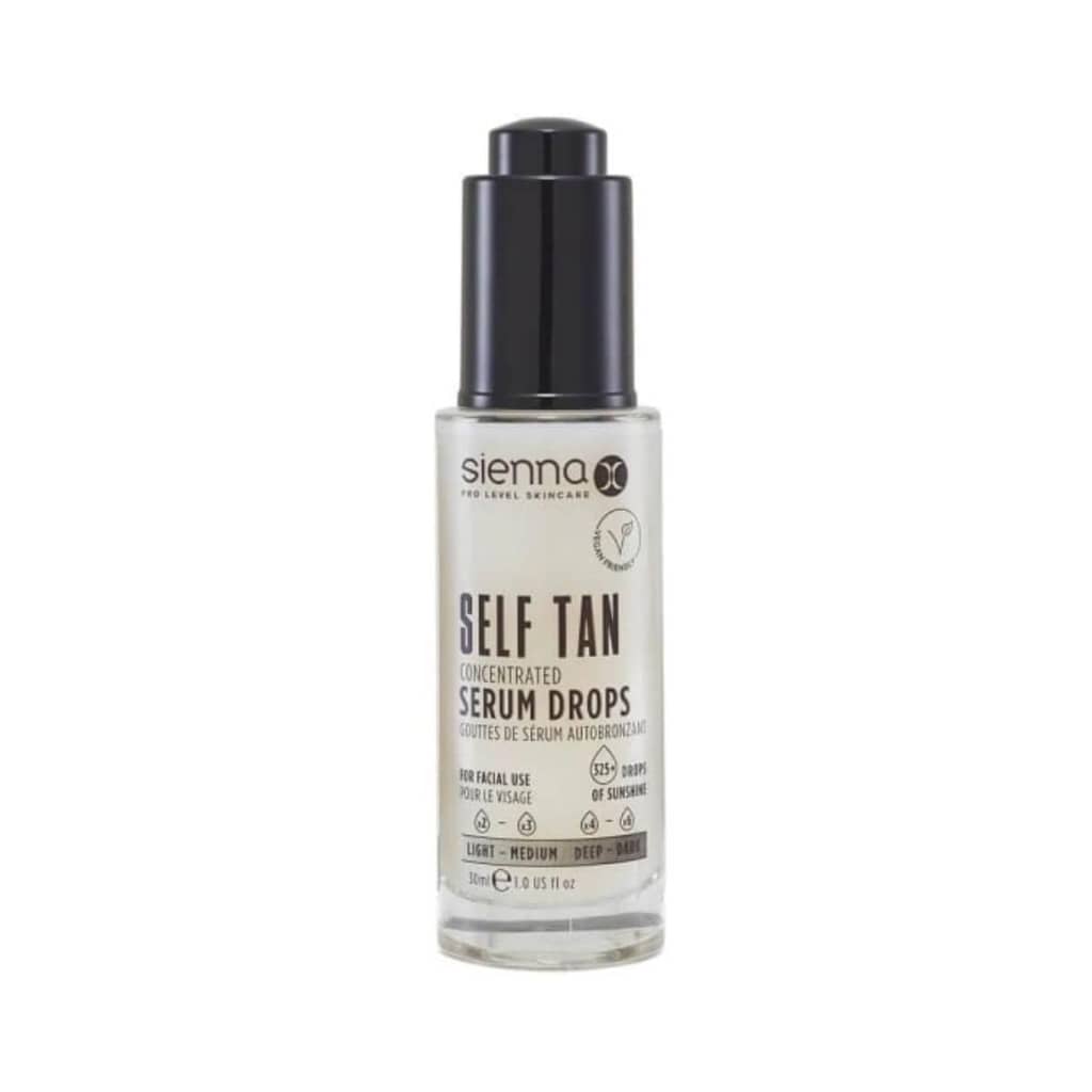 SIENNA-X miego įdegio lašeliai veidui ir dekoltė sričiai - SLEEP TANNING DROPS