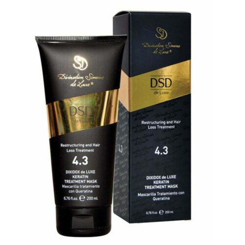 Atstatomoji kaukė su keratinu, stimuliuojanti galvos odos mikrocirkuliaciją, Dixidox de Luxe Keratin Treatment Mask DSD4.3, 200 ml Dixidox de Luxe atstatomoji kaukė su keratinu, stimuliuojanti galvos odos mikrocirkuliaciją, Keratin Treatment Mask DSD4.3, 200ml
