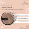 Šluostė, daugkartinis padelis Kristina Beauty makiažui valyti / 1 vnt. Kristina Beauty šluostė, daugkartinis padelis makiažui valyti, 1vnt