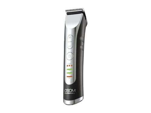 Profesionali plaukų kantavimo mašinėlė - trimeris OSOM Professional Hair Trimmer OSOMHTCHC338, LiFePo4 baterija, 100-240 V, 50/60 Hz, pilkos spalvos Profesionali plaukų kantavimo mašinėlė - trimeris OSOM Professional Hair Trimmer OSOMHTCHC338, LiFePo4 baterija, 100-240 V, 50/60 Hz, pilkos spalvos
