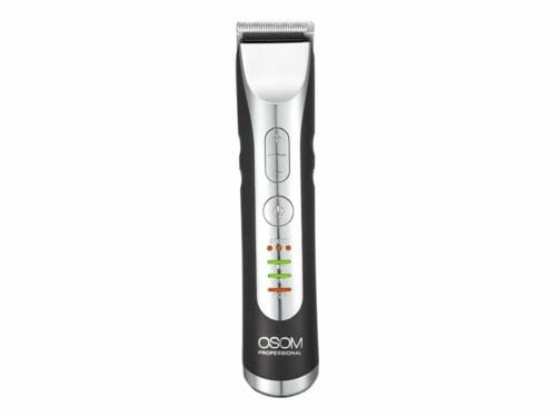 Profesionali plaukų kantavimo mašinėlė - trimeris OSOM Professional Hair Trimmer OSOMHTCHC338, LiFePo4 baterija, 100-240 V, 50/60 Hz, pilkos spalvos Profesionali plaukų kantavimo mašinėlė - trimeris OSOM Professional Hair Trimmer OSOMHTCHC338, LiFePo4 baterija, 100-240 V, 50/60 Hz, pilkos spalvos