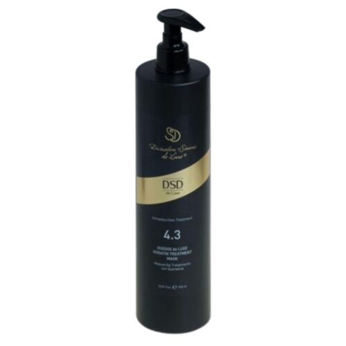 Atstatomoji kaukė su keratinu stimuliuojanti galvos odos mikrocirkuliaciją, Dixidox de Luxe Keratin Treatment Mask DSD4.3L, 500 ml-min Dixidox de Luxe atstatomoji kaukė su keratinu stimuliuojanti galvos odos mikrocirkuliaciją Keratin Treatment Mask DSD4.3L, 500ml