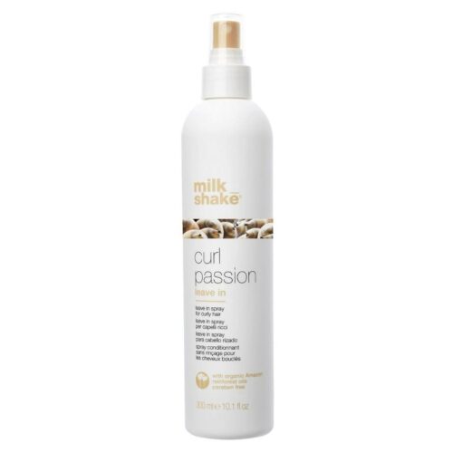 Milk Shake CURL PASSION LEAVE IN nenuskalaujamas kondicionierius garbanotiems plaukams, 300ml-min Milk Shake nenuskalaujamas kondicionierius garbanotiems plaukams CURL PASSION LEAVE IN, 300ml