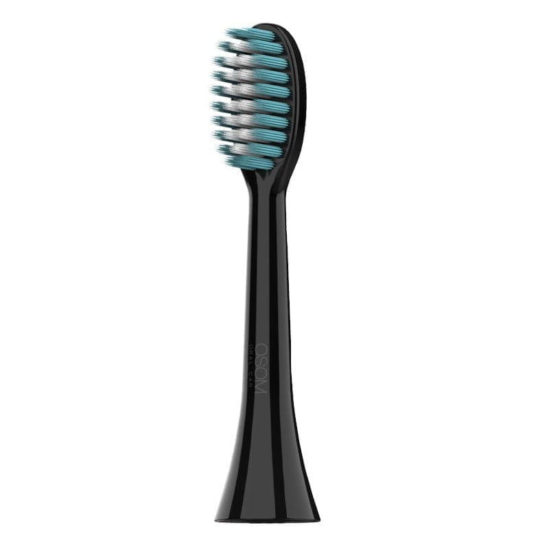 OSOM Oral Care pakaitinis antgalis dantų šepetėliui OSOMORALT7BL, OSOMORALS112BL, juodos spalvos