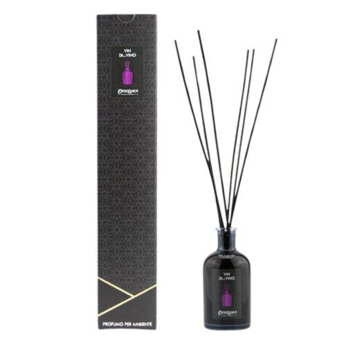Kvapas namams su lazdelėmis Erbolinea Prestige Vin Di Vino ERBAMBVIN500, 500 ml-min Kvapas namams su lazdelėmis Erbolinea Prestige Vin Di Vino ERBAMBVIN500, 500 ml