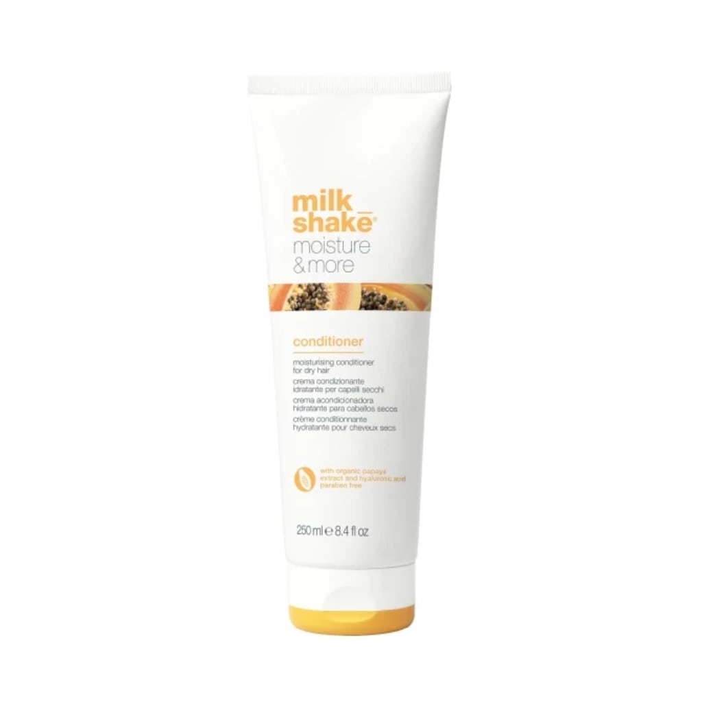 Milk Shake drėkinamasis kondicionierius sausiems plaukams MOISTURE AND MORE, 250ml