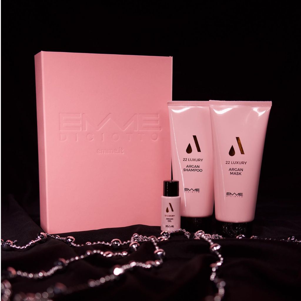 Emmediciotto 22 Luxury Argan rinkinys su magnetine dėžute