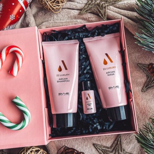 Emmediciotto prabangus Luxury argano linijos rinkinys su magnetine dėžute (3)-min Emmediciotto 22 Luxury Argan rinkinys su magnetine dėžute