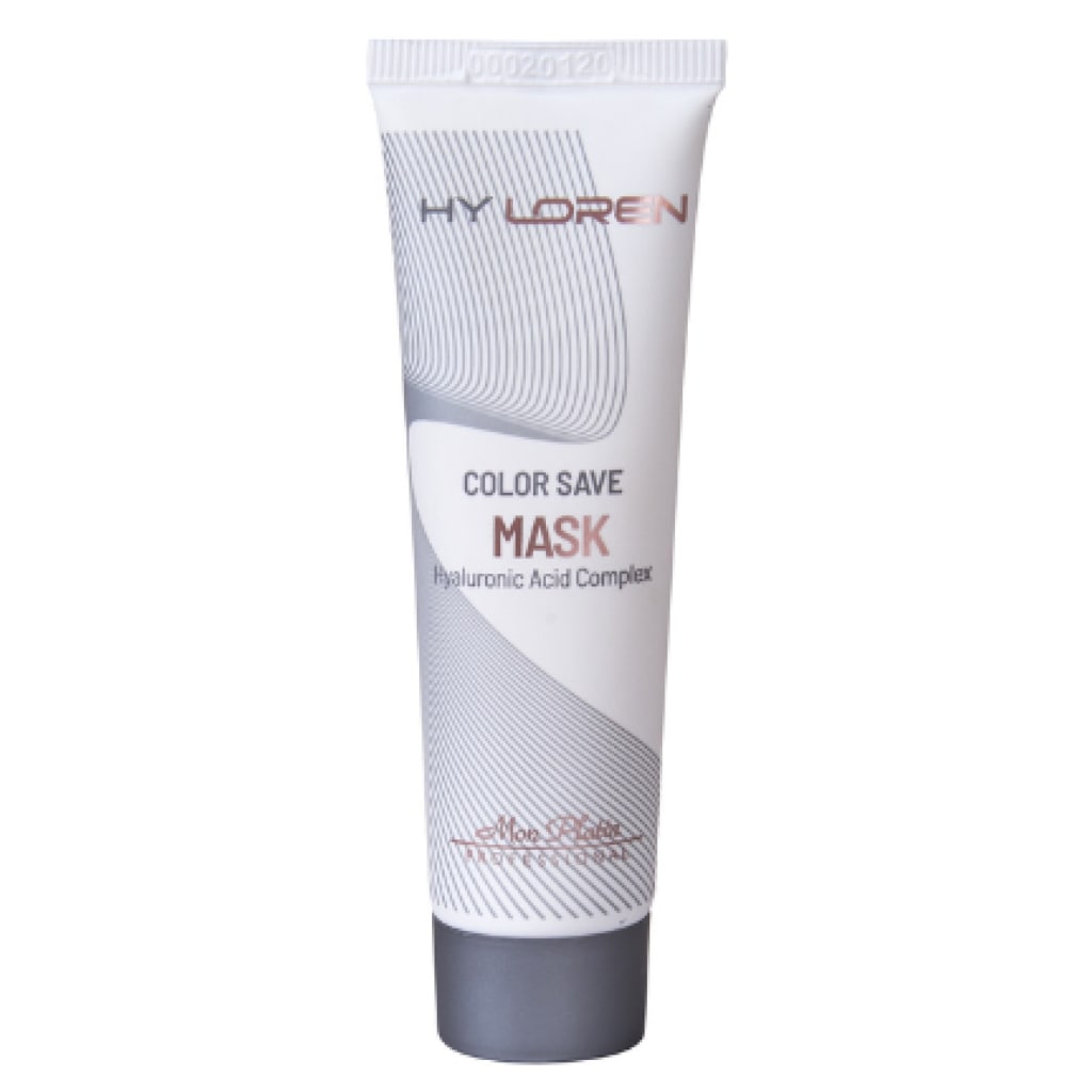 Mon Platin HYLOREN Premium Nr.2 pažeistų plaukų kaukė Color save, 30ml