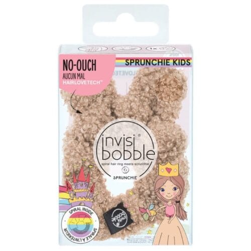 Gumytė plaukams Invisibobble Kids Sprunchie Teddy IB-SPPLKIDS-PA-1-104, vaikiška, minkšta Gumytė plaukams Invisibobble Kids Sprunchie Teddy IB-SPPLKIDS-PA-1-104, vaikiška, minkšta