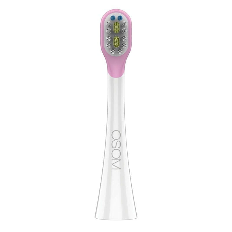 Pakaitinis antgalis vaikiškam dantų šepetėliui OSOM Oral Care K7PINK OSOMORALSK7PINK, rožinės spalvos