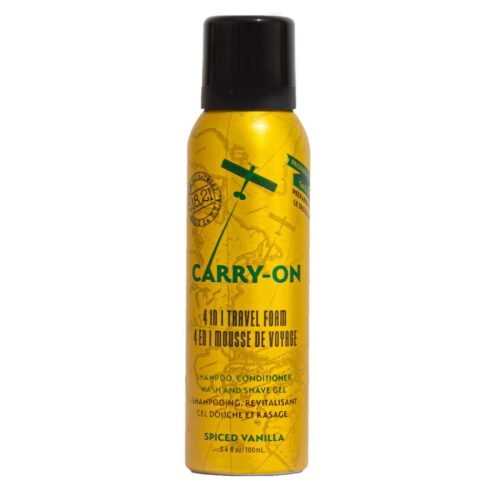 Daugiafunkcė priemonė vyrams 4 in 1_ šampūnas, kondicionierius, kūno prausiklis ir skutimosi putos viename 18.21 Man Made Carry-On 4-in-1 Travel Foam Spiced Vanilla CON3SV, 100 ml 18.21 Man Made daugiafunkcė priemonė vyrams 4in1: šampūnas, kondicionierius, kūno prausiklis ir skutimosi putos viename Carry-On Travel Foam Spiced Vanilla CON3SV, 100ml