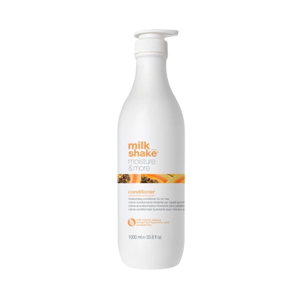 Milk Shake drėkinantis kondicionierius sausiems plaukams MOISTURE AND MORE, 1000ml