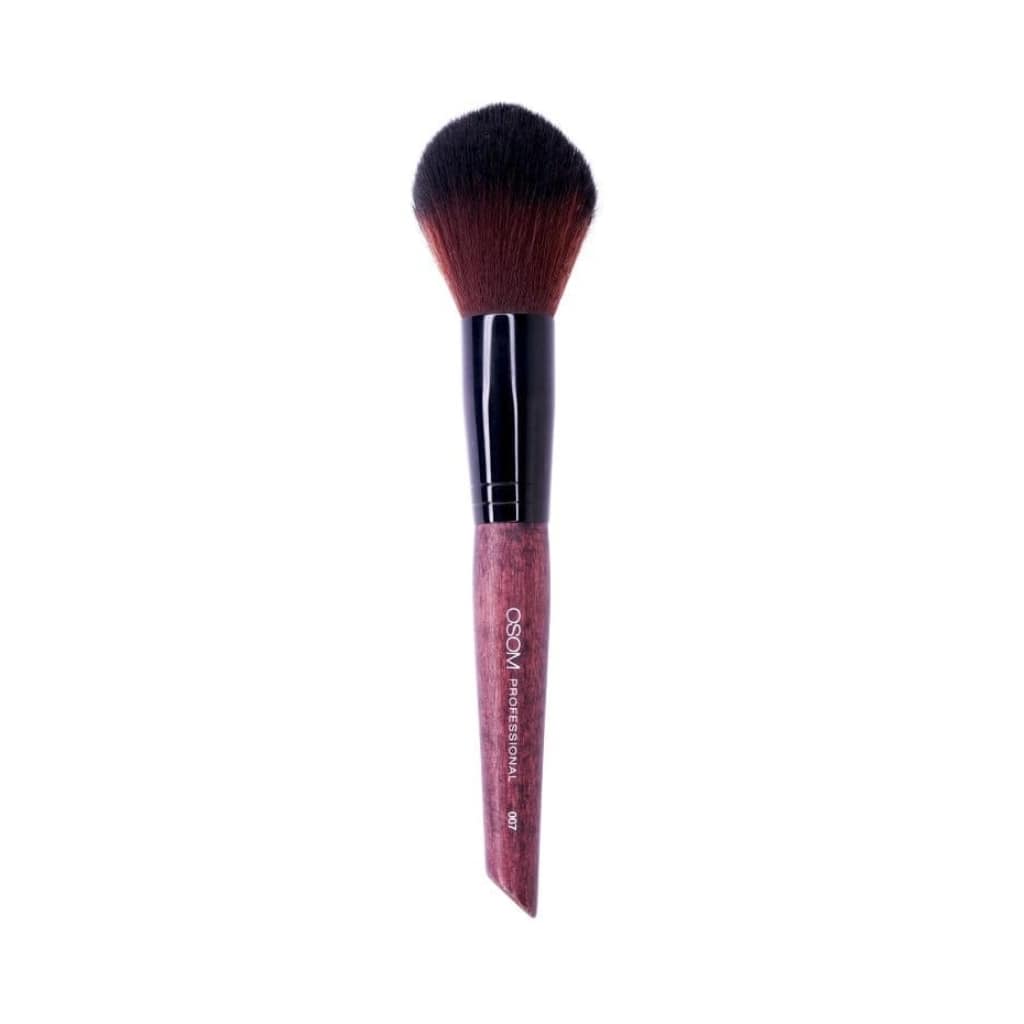 Makiažo šepetėlis OSOM Professional Precision powder brush OSOMCB007, tinka biriai, mineralinei pudrai, koregavimui, itin aukštos kokybės, sintetinio plauko šereliai