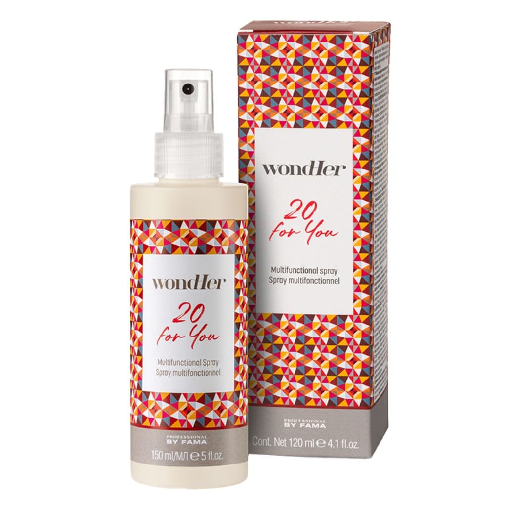 WONDHER daugiafunkcinė, purškiama apsauga nuo karščio - kaukė 20 FOR YOU, 120ml