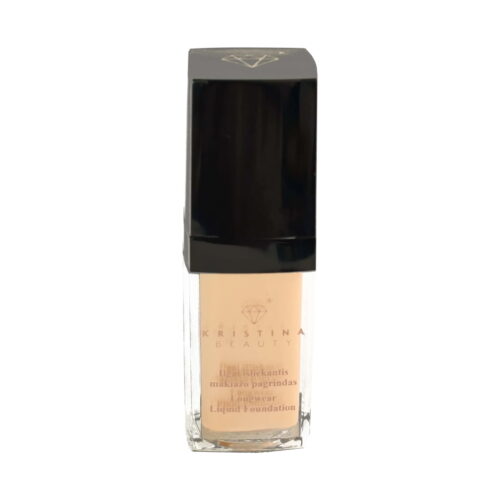 2.10 Natural Beige ilgai išliekantis makiažo pagrindas Kristina Beauty Makiažo pagrindas