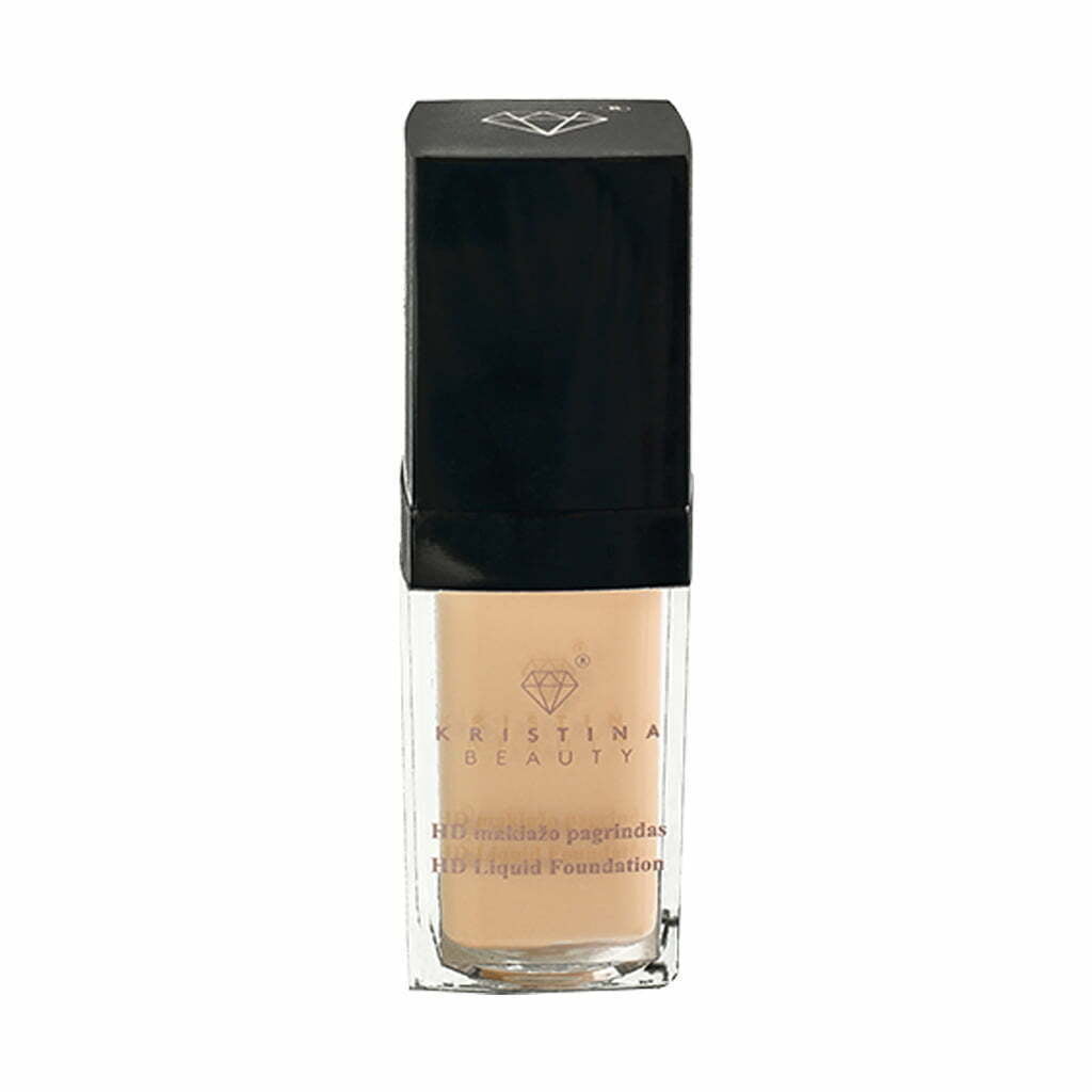 Kristina Beauty HD makiažo pagrindas 4.10 Ambitious Amber, 25ml