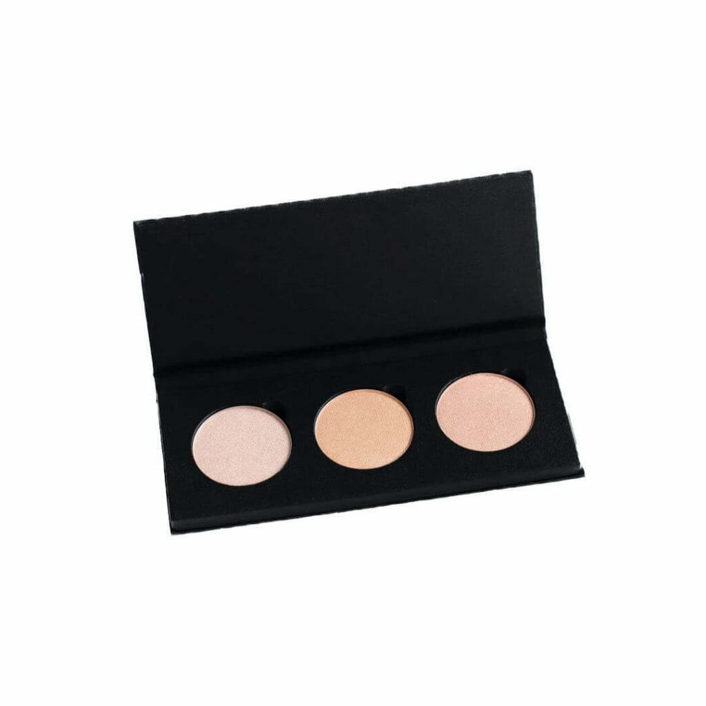 Kristina Beauty švytėjimo suteikianti paletė Golden Day