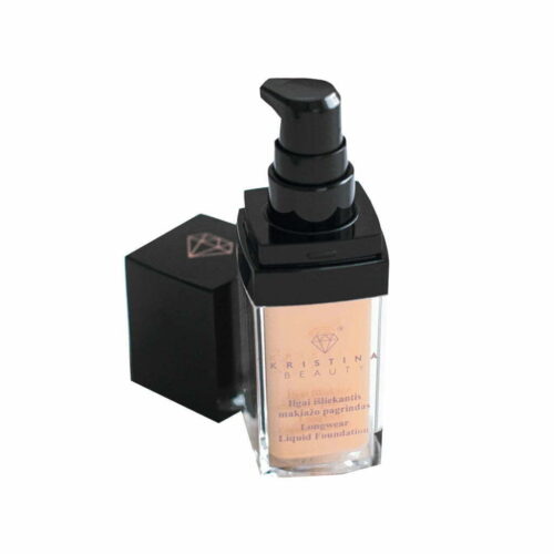 Kristina Beauty ilgai išliekantis makiažo pagrindas 4.10 Ambitious Amber, 25ml