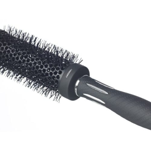 Keramikinis plaukų šepetys Kent Salon Curling, Straightening & Speed Styling Brush KS12, apvalus, 3,5 cm skersmens Keramikinis plaukų šepetys Kent Salon Curling, Straightening & Speed Styling Brush KS12, apvalus, 3,5 cm skersmens