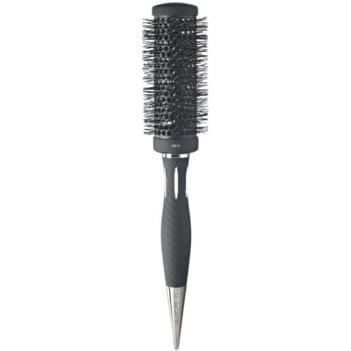 Keramikinis plaukų šepetys Kent Salon Curling, Straightening & Speed Styling Brush KS12, apvalus, 3,5 cm skersmens Keramikinis plaukų šepetys Kent Salon Curling, Straightening & Speed Styling Brush KS12, apvalus, 3,5 cm skersmens