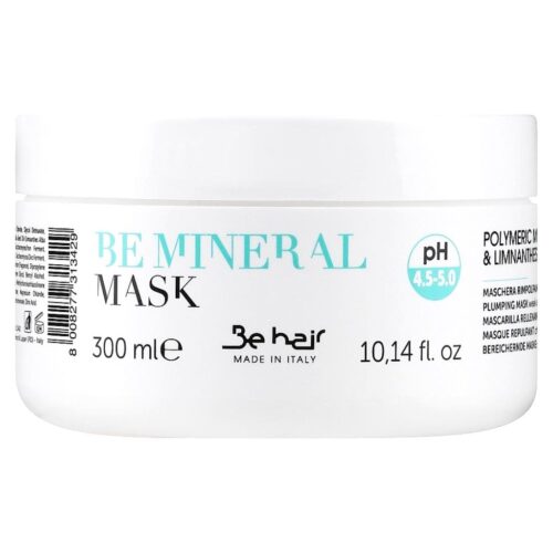 Be hair atpalaiduojanti, apimties suteikinati kaukė silpniems, ploniems, plaukams BE MINERAL (pH4,5-5), 300 ml-min Be hair atpalaiduojanti, apimties suteikinati kaukė silpniems, ploniems, plaukams BE MINERAL (pH4,5-5), 300ml