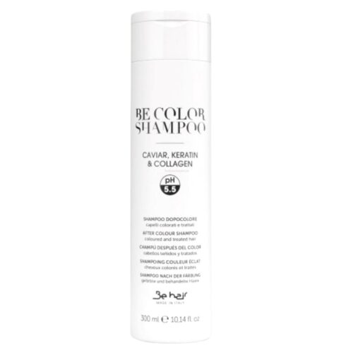 Be hair šampūnas šampūnas dažytų, pažeistų plaukų priežiūrai BE COLOR (pH-5.3-5.7), 300ml-min Be hair šampūnas dažytų, pažeistų plaukų priežiūrai BE COLOR 3C COMPLEX (pH-5.3-5.7), 300ml