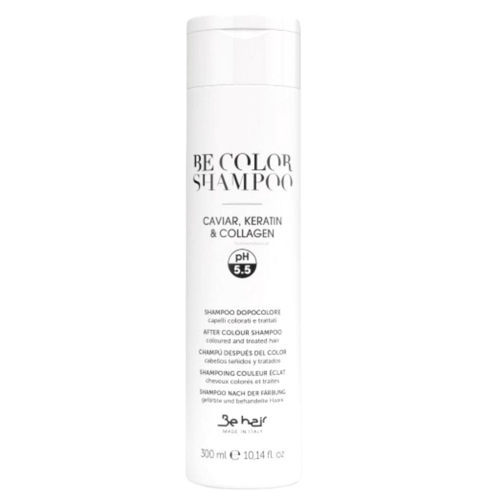 Be hair šampūnas šampūnas dažytų, pažeistų plaukų priežiūrai BE COLOR (pH-5.3-5.7), 300ml-min Be hair šampūnas dažytų, pažeistų plaukų priežiūrai BE COLOR 3C COMPLEX (pH-5.3-5.7), 300ml