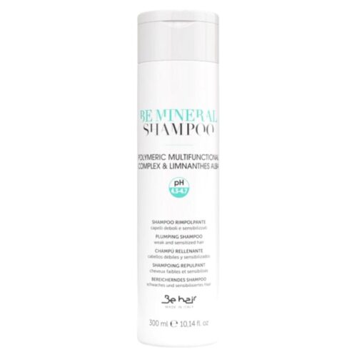 Be hair šampūnas silpniems, ploniems plaukams BE MINERAL (pH4.3-4.7), 300 ml-min Be hair šampūnas silpniems, ploniems plaukams BE MINERAL (pH4.3-4.7), 300ml