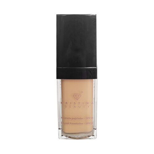 3.10 Honey Gold makiažo pagrindas - SPF25 Kristina Beauty Kristina Beauty makiažo pagrindas - SPF25 3.10 Honey Gold, 25ml
