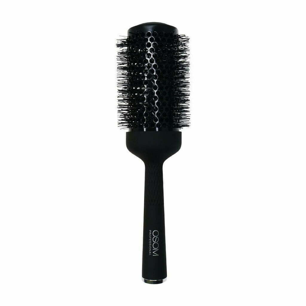 Apvalus šepetys plaukams OSOM Professional OSOM01410 53 mm, skirtas plaukų džiovinimui ir formavimui, su nailono spygliukais OSOM Professional apvalus šepetys plaukams OSOM01409, 43mm, skirtas plaukų džiovinimui ir formavimui, su nailono spygliukais