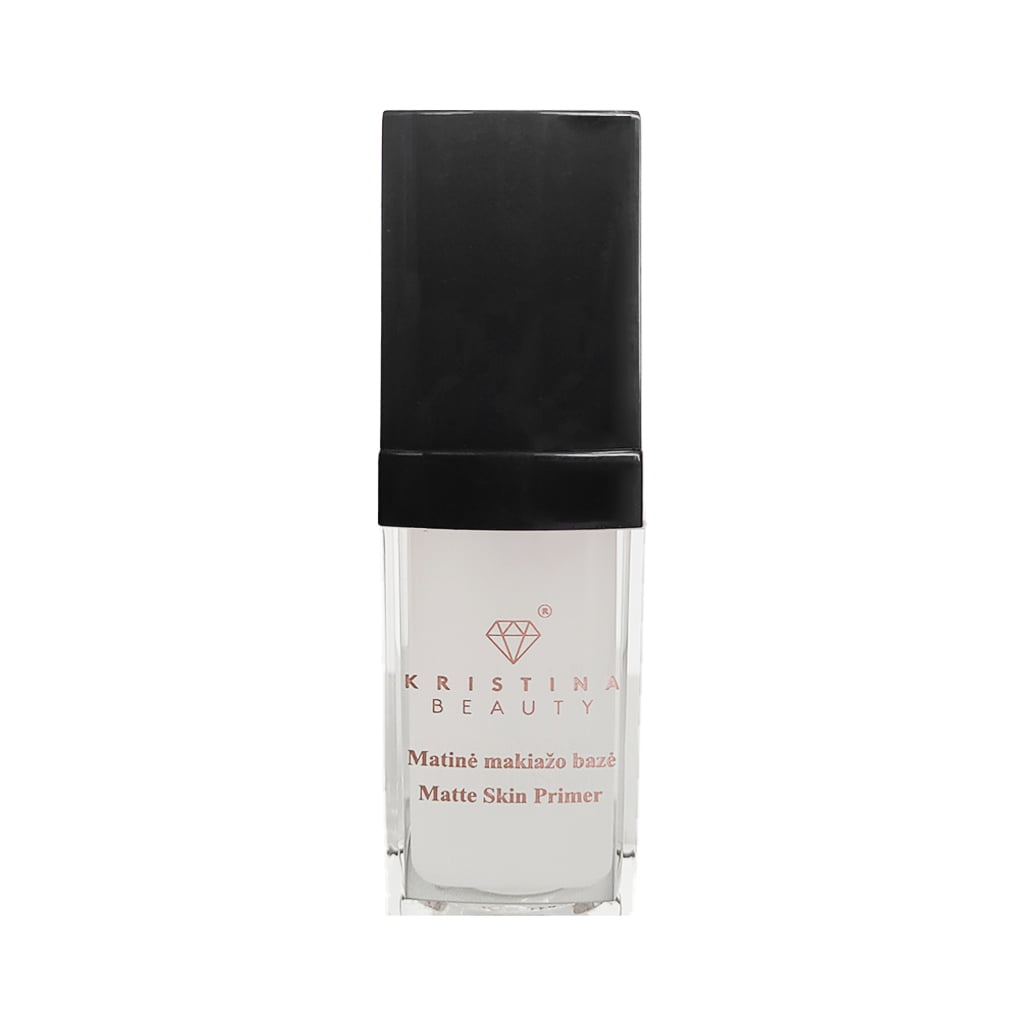Matinė makiažo bazė Transparent Kristina Beauty Kristina Beauty matinė makiažo bazė Transparent 01, 25ml