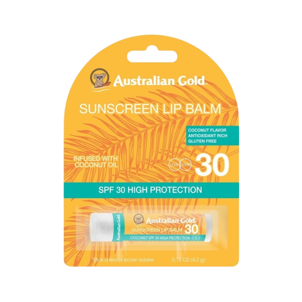 Australian Gold apsauginis lūpų balzamas SPF30, 4,2g