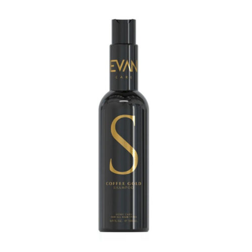 Šampūnas plaukams EVAN Care Coffee Gold Shampoo EVAN20005, visų tipų plaukams, stabdo plaukų slinkimą, be sulfatų ir parabenų, 500 ml Šampūnas plaukams EVAN Care Coffee Gold Shampoo EVAN20005, visų tipų plaukams, stabdo plaukų slinkimą, be sulfatų ir parabenų, 500 ml