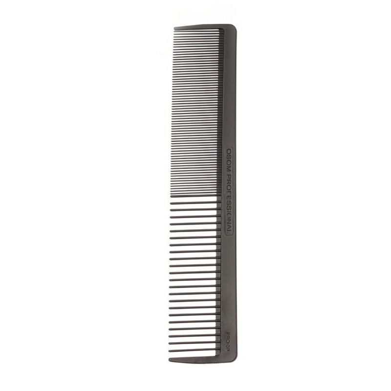 plauku-sukos-osom-professional-black-cutting-comb-osompro30blk-antibakterines Plaukų šukos OSOM Professional Black Cutting Comb OSOMPRO30BLK, antibakterinės