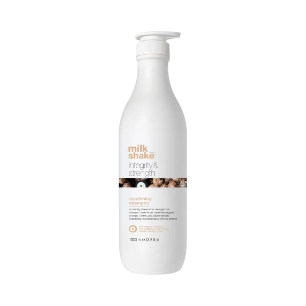 Milk Shake maitinantis šampūnas pažeistiems plaukams INTEGRITY AND STRENGTH, 1000ml