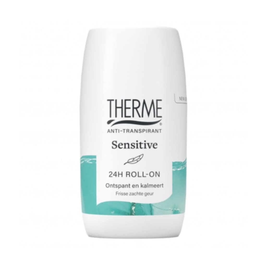 THERME rutulinis dezodorantas jautriai odai SENSITIVE 24H, 60ml