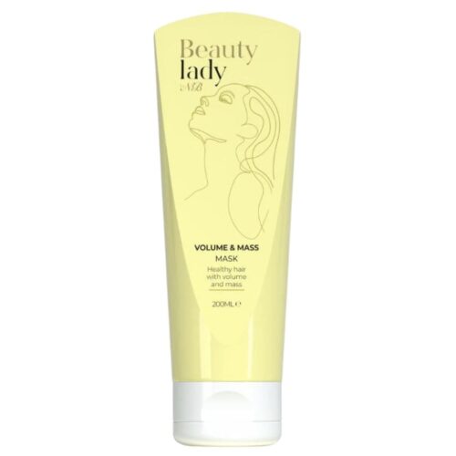 Beauty Lady by NB šampūnas suteikiantis apimties bei purumo Volume & Mass, 250ml-min Beauty Lady by NB plaukų kaukė suteikianti apimties bei purumo Volume and Mass, 250ml