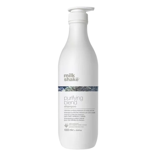 MS purifying blend shampoo 1000 ml-600x600 Milk Shake valomasis šampūnas problemiškai galvos odai PURIFYING BLEND SHAMPOO, 1000ml