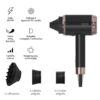OSOM Professional plaukų džiovintuvas Black Hair Dryer OSOM6800BLHD, juodos spalvos, 1800W