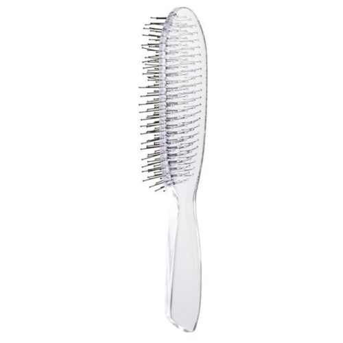 OSOM Professional šepetys plaukams Scalp&Detangling Brush OSOM01860, skirtas plaukų iššukavimui, 21cm, skaidrus (3)-min OSOM Professional šepetys plaukams Scalp and Detangling Brush OSOM01860, skirtas plaukų iššukavimui, 21cm, skaidrus