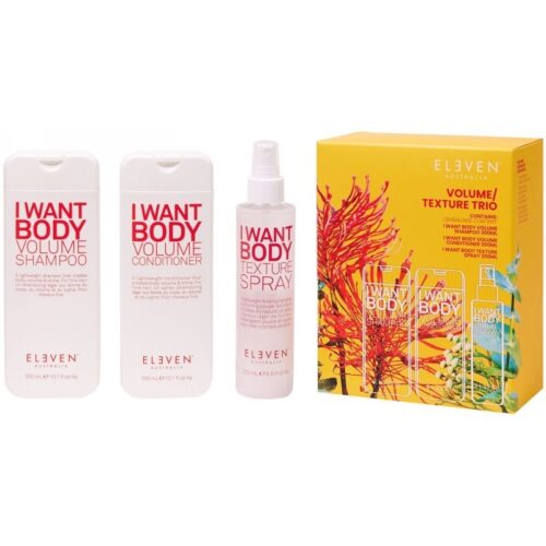 Eleven Australia plaukų priežiūros priemonių rinkinys Volume Texture Trio 2024, ELED123