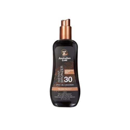 Australian Gold apsaugos nuo saulės pienelis su bronzantais SPF30, 237ml Australian Gold apsaugos nuo saulės pienelis su bronzantais SPF30, 237ml