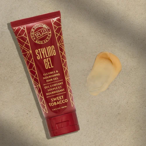 18.21 Man Made plaukų formavimo gelis plaukams Sweet Tobacco Styling Gel GEL3ST, lanksčios fiksacijos, 100ml