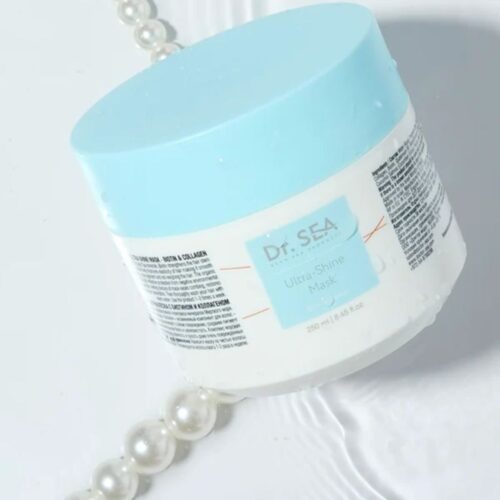DR. SEA kaukė plaukams suteikianti žvilgesio Biotinas and Kolagenas, 250ml-min DR. SEA kaukė plaukams suteikianti žvilgesio, su biotinu ir kolagenu, 250ml