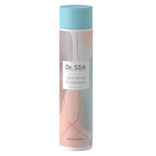 DR. SEA kondicionierius suteikiantis žvilgesio, Biotinas ir kolagenas, 300ml-min DR. SEA šampūnas gaivinamasis, suteikiantis žvilgesio, su biotinu ir kolagenu, 300ml