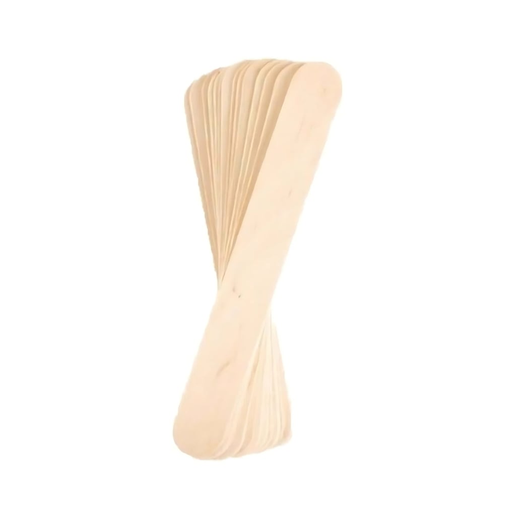 Simple Use Beauty mentelės depiliacijai Waxing Spatulas SIMR35 15cm, 100vnt-min Simple Use Beauty mentelės depiliacijai Waxing Spatulas SIMR35 15cm, 100vnt
