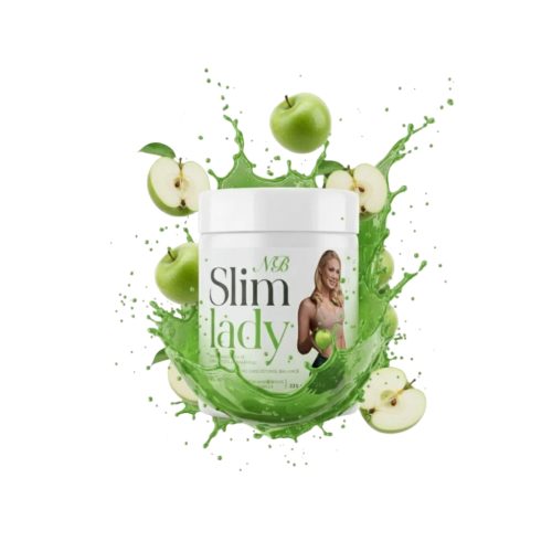 Slim Lady – skaidulų kompleksas, obuolių skonio, 225g Slim Lady – skaidulų kompleksas, obuolių skonio, 225g