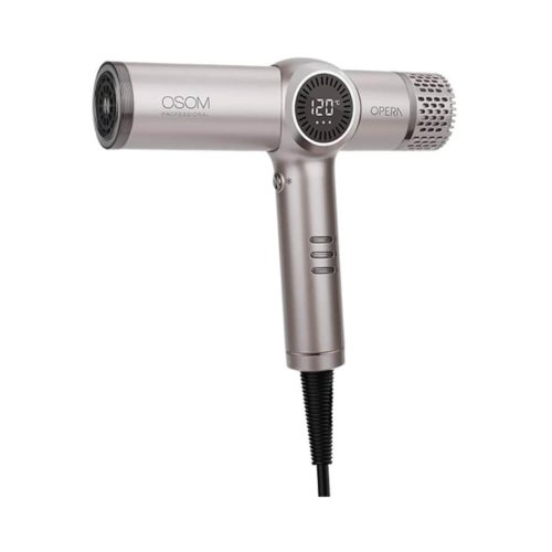OSOM Professional plaukų džiovintuvas OPERA BLDC High Speed Hair Dryer OSOMPF07CH, 1500W, šampaninės spalvos