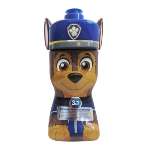 PAW PATROL dušo želė ir šampūnas su kondicionieriumi 3in1 Chase 3D, 400ml-min PAW PATROL dušo želė ir šampūnas su kondicionieriumi 3in1 Chase 3D, 400ml